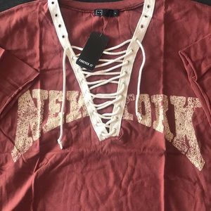 Forever 21 short sleeve graphic tee